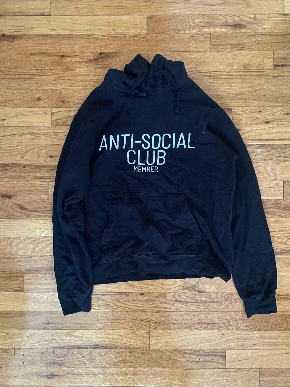 Gildan Black Crewneck Sweatshirt with White Text
